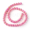 Natural Mashan Jade Beads Strands G-F670-A21-8mm-2