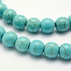 Synthetic Turquoise Beads Strands X-TURQ-F007-01B-10mm-3