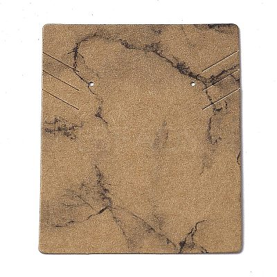 Cardboard Necklace Earring Set Display Cards LS-CDIS-A002-C-05B-1