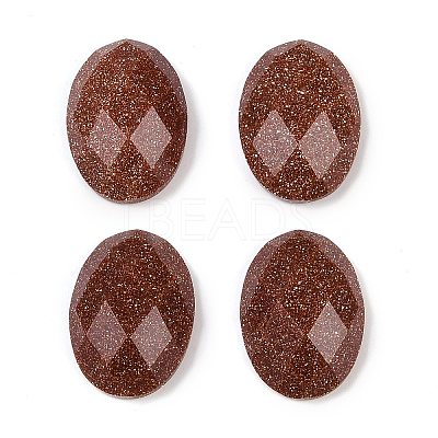 Synthetic Goldstone Cabochons G-G760-A12-1
