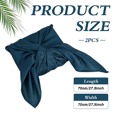 Polyester Furoshiki Wrapping Cloth DIY-WH0698-122A-1
