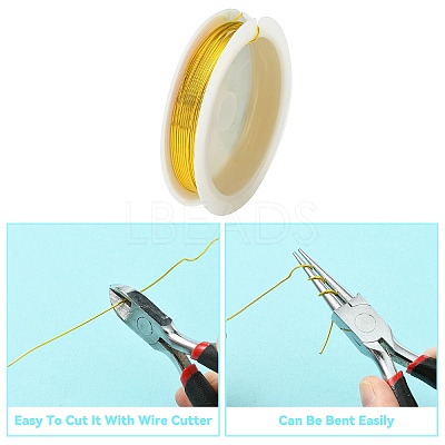 Copper Jewelry Wire CWIR-CW0.8mm-07-1