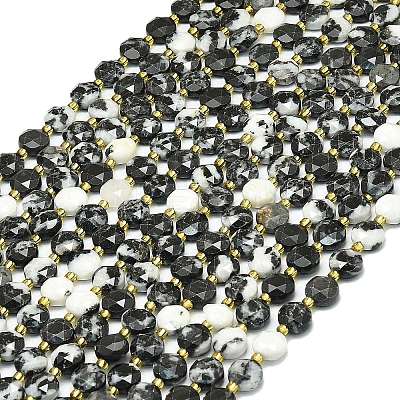 Natural Australia Zebra Jasper Beads Strands G-C116-A60-02-1