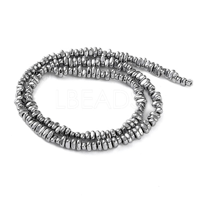 Electroplated Synthetic Non-magnetic Hematite Beads Strands G-I364-B01-03-1
