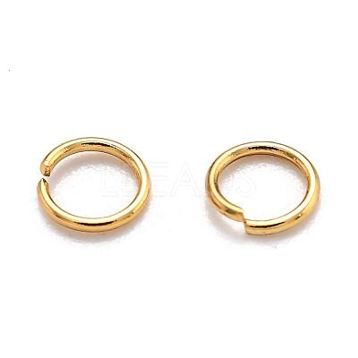 304 Stainless Steel Open Jump Rings STAS-H558-05G-1