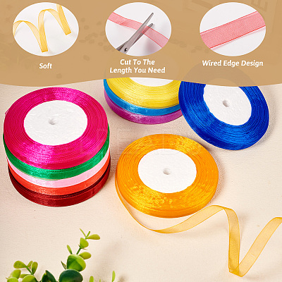 Organza Ribbon SRIB-FW0001-03-1