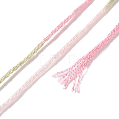 10 Skeins 6-Ply Polyester Embroidery Floss OCOR-K006-A73-1