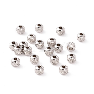 201 Stainless Steel Beads STAS-A057-01B-P-1