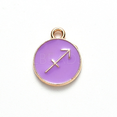 Alloy Enamel Pendants LS-X-ENAM-S124-01B-01F-1