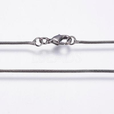 Eco-Friendly Rack Plating Brass Chain Necklaces MAK-G002-05B-A-FF-1