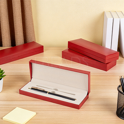 Plastic Pen Gift Packing Boxes CON-WH0001-85A-02-1