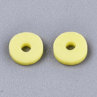 Handmade Polymer Clay Beads X-CLAY-Q251-6.0mm-35-1
