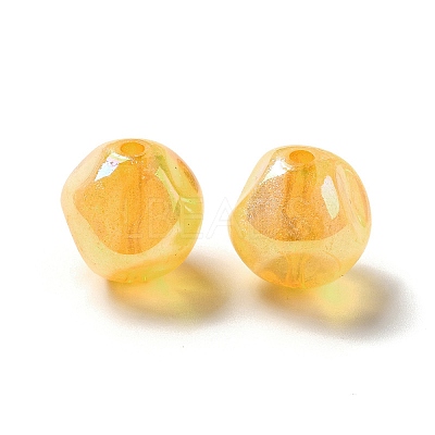 Transparent Acrylic Beads OACR-A013-02E-1