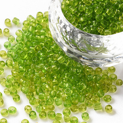 Glass Seed Beads SEED-A004-3mm-4-1