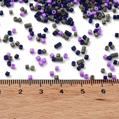 Baking Paint Glass Seed Beads SEED-S042-05B-54-1