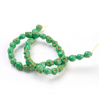 Dyed Synthetic Turquoise Bead Strands G-M145-18-1