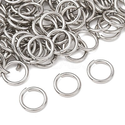 Tarnish Resistant 304 Stainless Steel Open Jump Rings STAS-R065-41-1