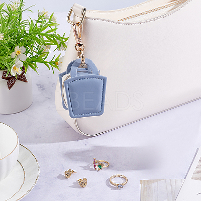 Mini PU Leather Ring Organizer Boxes CON-BBC0001-31B-1