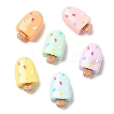Cartoon Opaque Resin Cabochons RESI-C039-01I-1