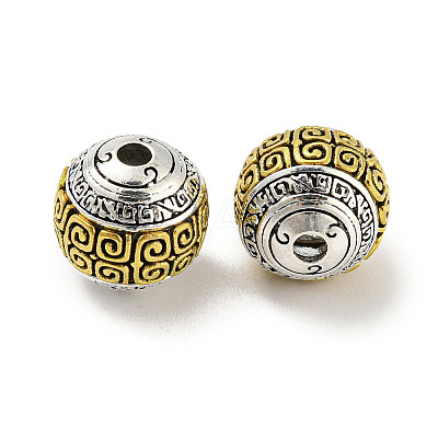 Tibetan Style Alloy Beads FIND-G064-23AS-1