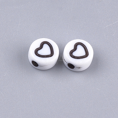 Craft Style Acrylic Beads LS-MACR-T023-24B-1