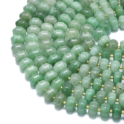 Natural Green Aventurine Beads Strands G-P573-B11-01-1