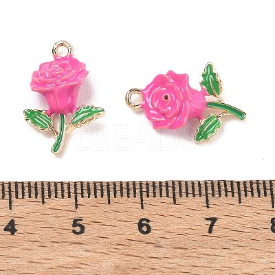 Alloy Enamel Pendants AL-CBA1C50-03G-03-1