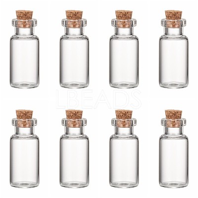 Glass Jar Glass Bottles AJEW-H004-3-1