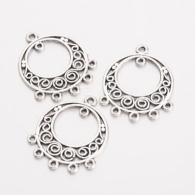 Alloy Dangle Chandelier Component Link LS-X-EA8531Y-1