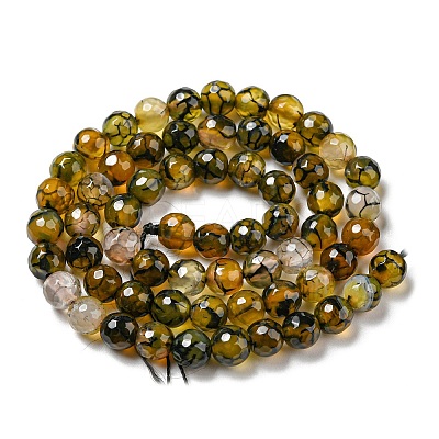 Natural Agate Beads Strands G-C082-A01-16-1