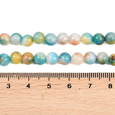 Jade Beads Strands G-D264-6mm-XH14-1