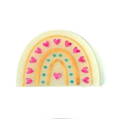 Half Round DIY Decoration Silicone Molds DIY-I085-12-1
