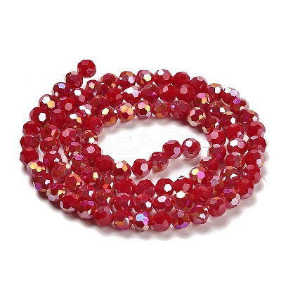 Opaque Glass Beads Stands EGLA-A035-P6mm-B16-1