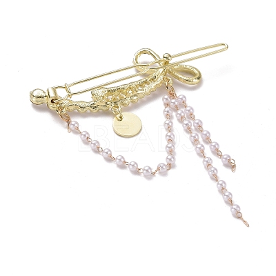 Alloy Crystal Rhinestone Hair Barrettes PHAR-Z003-08LG-1