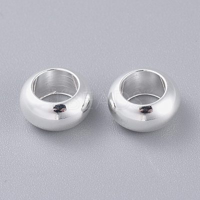 201 Stainless Steel European Beads STAS-K210-51B-S-1