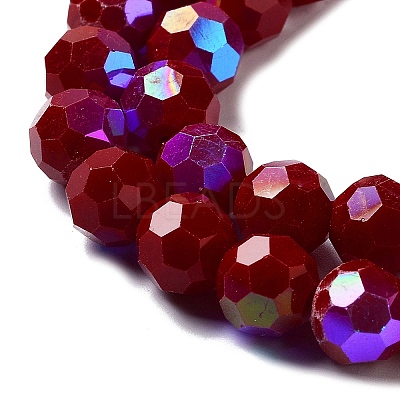 Opaque Glass Beads Strands EGLA-A035-P10mm-L02-1