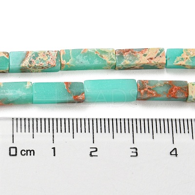 Synthetic Imperial Jasper Dyed Beads Strands G-D077-C01-08-1