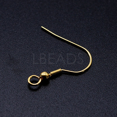 304 Stainless Steel Earring Hooks STAS-S105-JN469-2-1