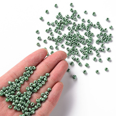 6/0 Glass Seed Beads SEED-A012-4mm-127-1