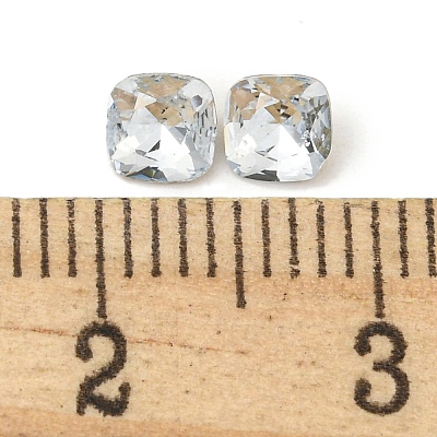 Glass Rhinestone Cabochons RGLA-L029-14B-211-1