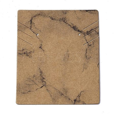 Cardboard Necklace Earring Set Display Cards LS-CDIS-A002-C-05B-1