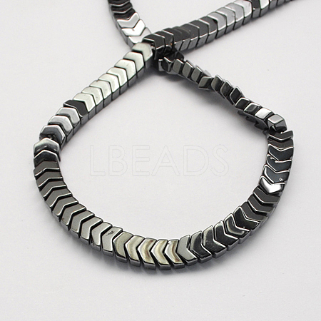 Non-magnetic Synthetic Hematite Beads Strands X-G-Q895-17-1