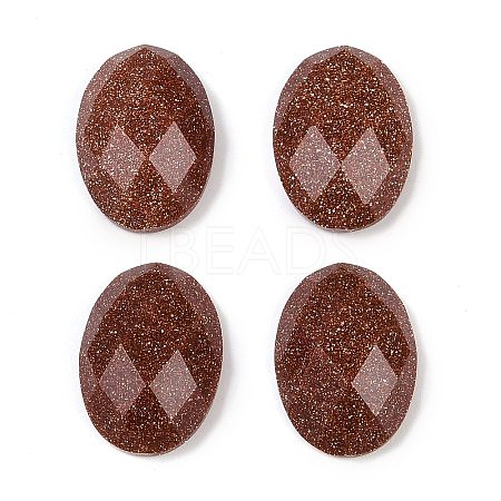 Synthetic Goldstone Cabochons G-G760-A12-1