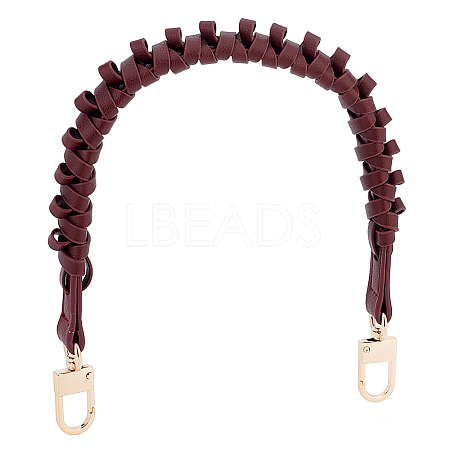 PU Leather Braided Bag Handles FIND-WH0135-45D-1