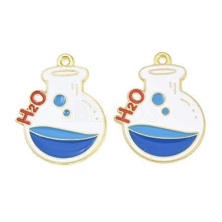 Alloy Enamel Pendants ENAM-L055-01I-01-1
