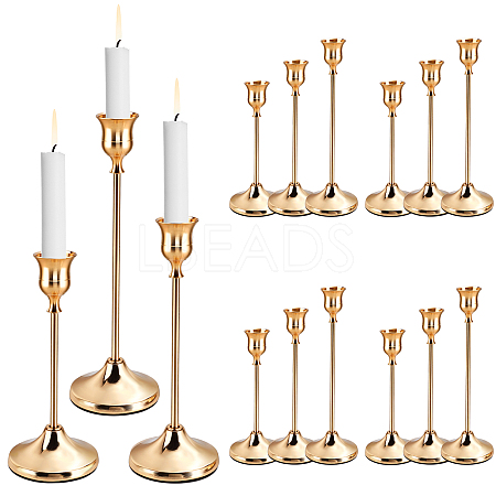 3Pcs 3 Styles Metal Candle Holder Sets DIY-WA0001-37EB-1