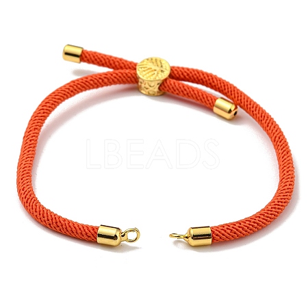 Nylon Cords Bracelet Makings Fit for Connector Charms AJEW-P116-01G-05-1