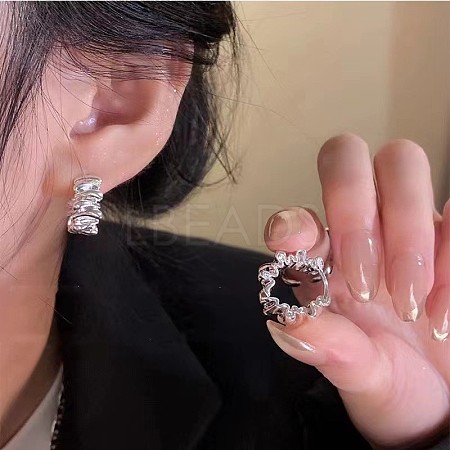 Alloy Hoop Earrings FS-WG6946A-02-1