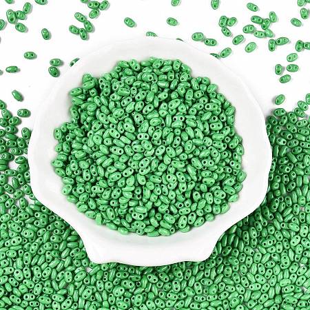 Baking Paint Glass Seed Beads SEED-T006-03F-1