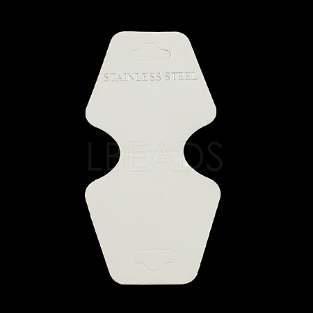 Cardboard Necklace & Bracelet Display Cards X-CDIS-R030-01-1